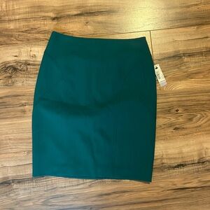 Worthington Teal Pencil Skirt